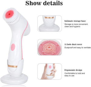 FACE CLEANSING LUMISPA SONIC SPIN BRUSH SET