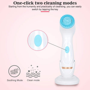 FACE CLEANSING LUMISPA SONIC SPIN BRUSH SET