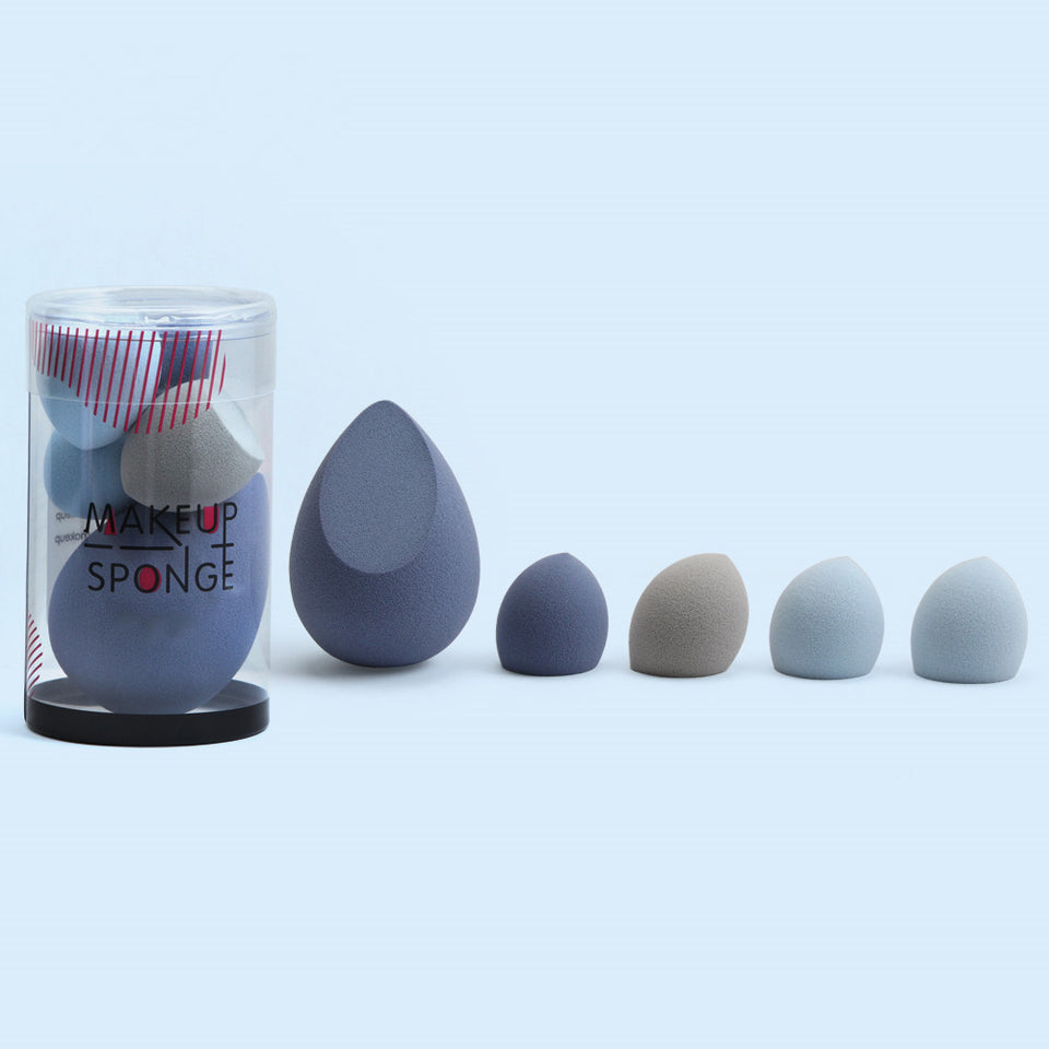 MAKEUP SPONGE AND BLENDER SET (5Pcs)