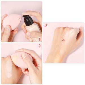 MAKEUP SPONGE AND BLENDER SET (5Pcs)