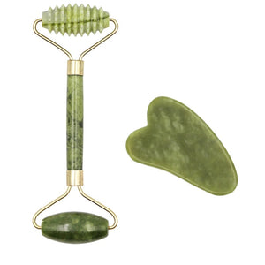 JADE TWO ENDED FACE MASSAGER ROLLER