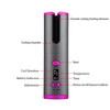 CORDLESS PORTABLE AUTOMATIC HAIR CURLER