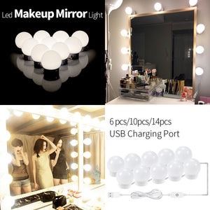 MAKEUP VANITY MIRROR DIMMABLE LIGHTS