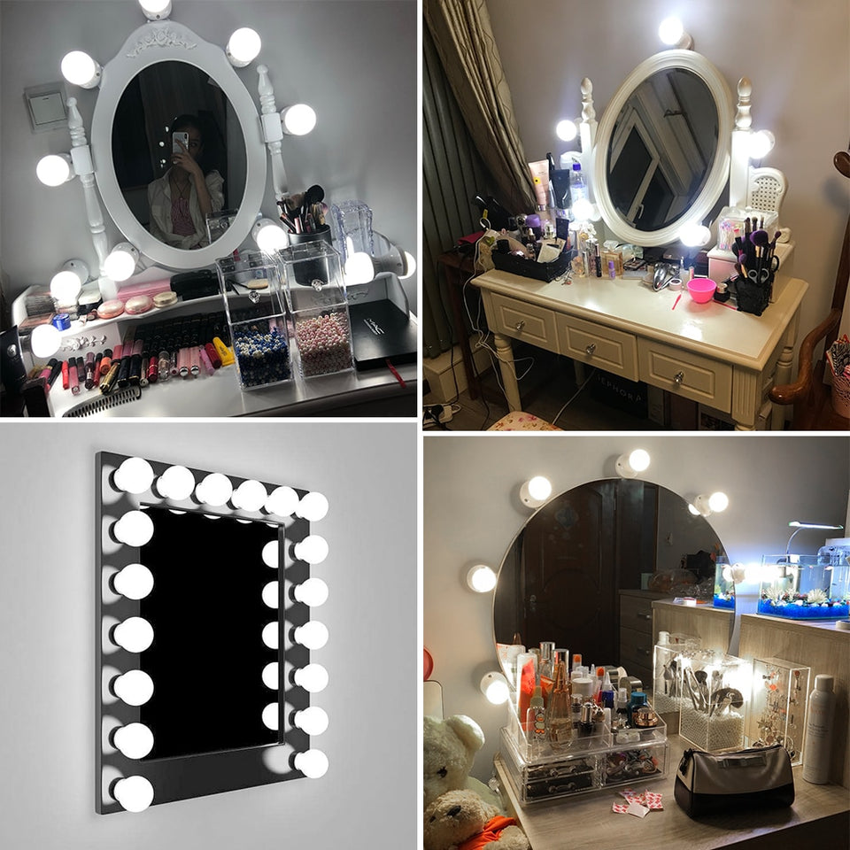 MAKEUP VANITY MIRROR DIMMABLE LIGHTS