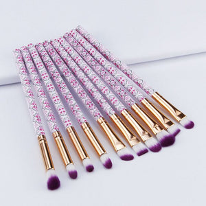 PREMIUM MAKEUP BRUSH SET 10 Pcs