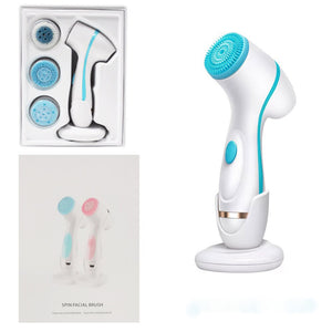 FACE CLEANSING LUMISPA SONIC SPIN BRUSH SET